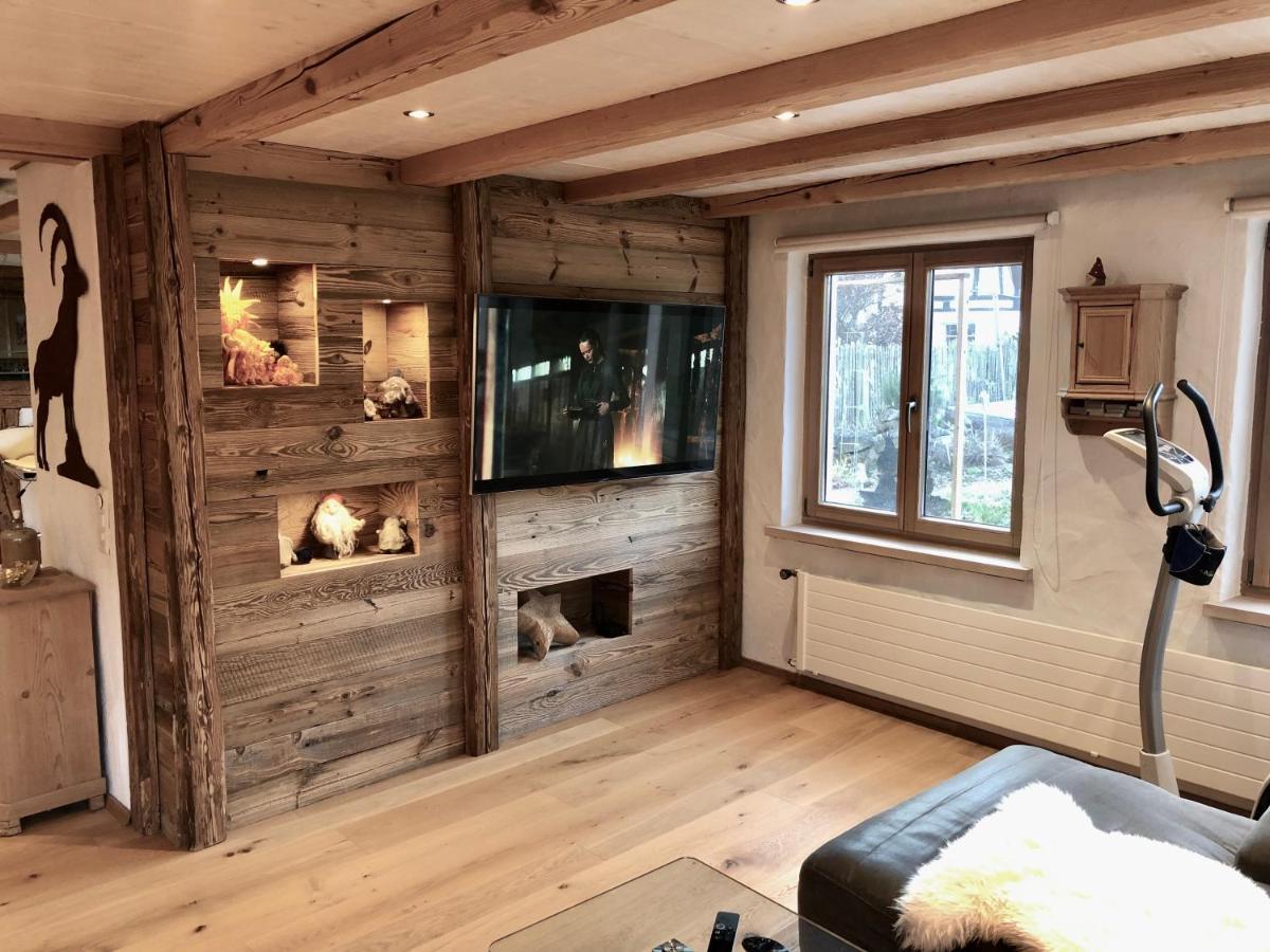 Ferienhaus Mit Naturgarten Dachsen Bagian luar foto