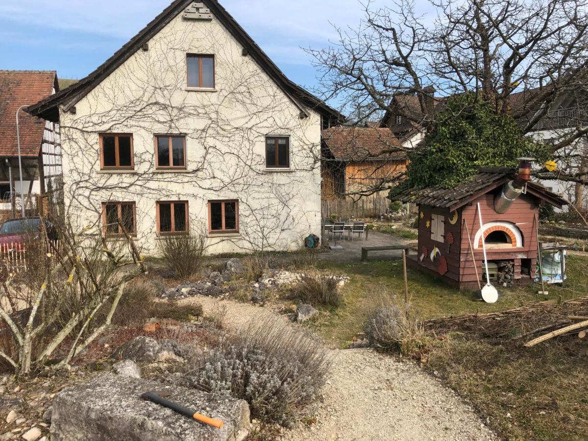 Ferienhaus Mit Naturgarten Dachsen Bagian luar foto